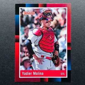 Yadier Molina - 2022 Donruss RETRO Holo Red #263